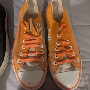 Creamsicle orange converse